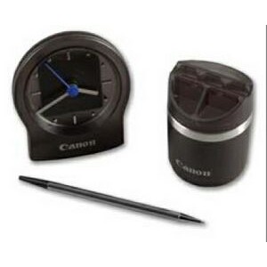 Desk Clock & Desk Caddy Set