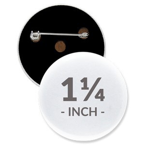 1 1/4 Inch Round Custom Buttons