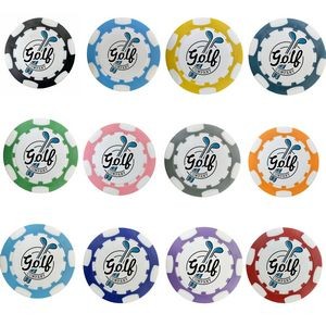 Poker Chip Golf Ball Marker