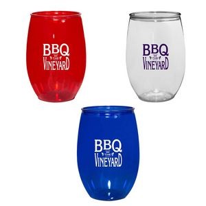 16 Oz. PET Stemless Wine Glass