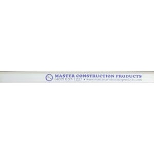 Carpenter pencil with soft, medium & hard leads available, imprinted 1 side