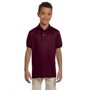 Jerzees Youth 5.6 Oz., 50/50 Jersey Polo With SpotShield&trade;
