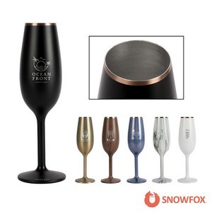 Snowfox 6 oz. Insulated Champagne Flute