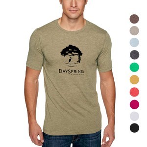 Next Level 3.7 OZ. 65/ 35 Polyester/ Cotton Preshrunk Men's T-shirt