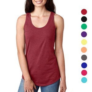 Next Level 4 oz. 60/ 40 Cotton/ Polyester Ladies Racerback Tank Tops