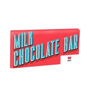 3.5 Oz. Chocolate Bar in Envelope Wrapper - Milk Chocolate