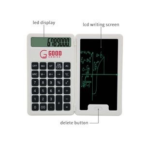 6 Inch Calculator with Writing Tablet