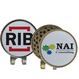 Golf Hat Clip with Magnetic Golf Ball Marker
