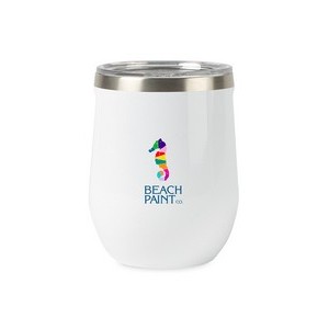 CORKCICLE® Stemless Wine Cup - 12 Oz. - Gloss White