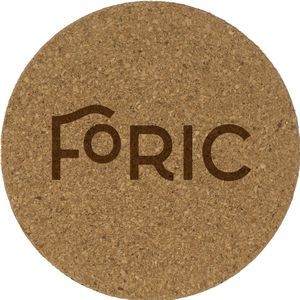 Round Cork Coaster