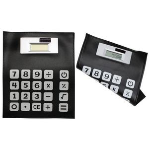 Mouse pad and solar calculator