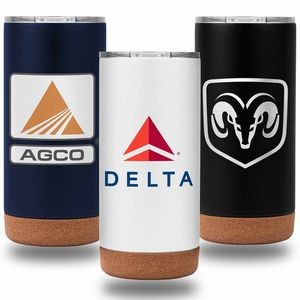 Cork Bottom 18 Oz. Vacuum-Sealed Mug