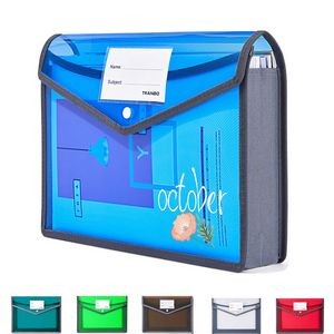 A4 Upgraded Expanding Document File Folder Bag