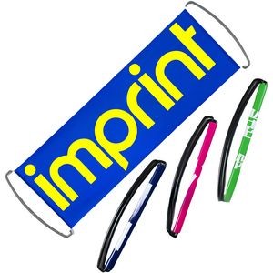 Full Color Rolling Banner Hand Flag