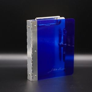 Lucite Metal & Clipboard Binder