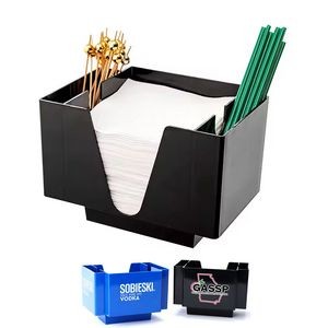 Custom Bar Tool Napkin Caddies Napkin/straw holders