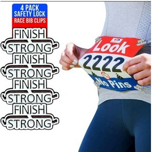 bibSNAPS Custom Event Bib Fastener - Premium Metal