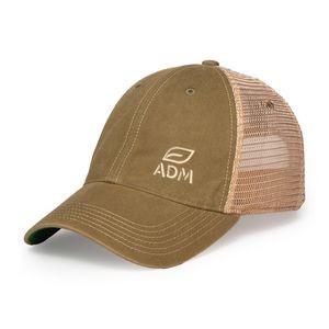 Merrimack Hat Co.® Austin Vintage Trucker - Olive-Tan