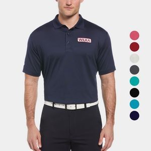 Callaway® Moisture Wicking UPF 50+ Solid Stretch Men's Polo Shirt with Custom Logo