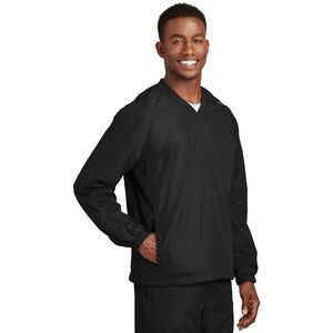 Sport-Tek Sport-Tek V-Neck Raglan Wind Shirt