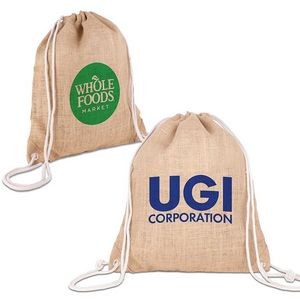 Jute Drawstring Bag