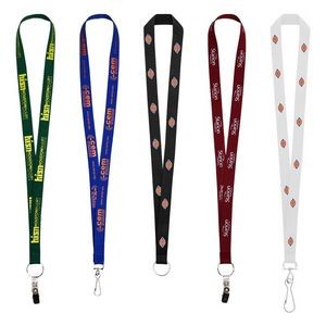 3/4" Screen Printed Lanyard (QuickShip) 18-24 Days