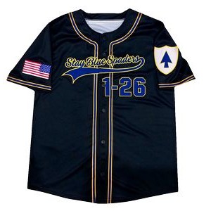 Dye Sublimated Twill Baseball Jersey