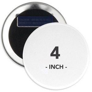 4 Inch Round Wearable Clothing Magnet Buttons