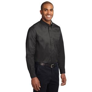 Port Authority Tall Long Sleeve Easy Care Shirt.