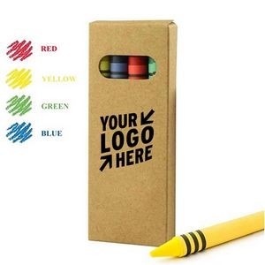 Kraft Paper Crayon 4 Pack