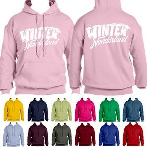 Classic Winter Pullover Hooded Sweatshirt 7.75 oz w/ Pocket