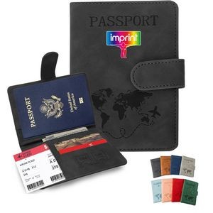 Passport Holder RFID Blocking Travel Wallet