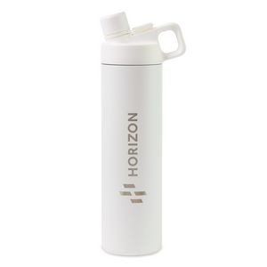 MiiR® Vacuum Insulated Wide Mouth Hatchback Chug Lid Bottle - 20 Oz. - White Powder