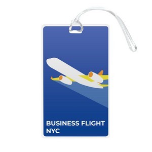 Imprinted Large Luggage Tag